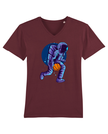 Astronaut can dunk Burgundy