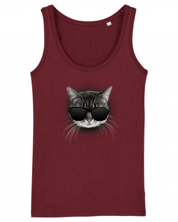 Gangsta cat Burgundy