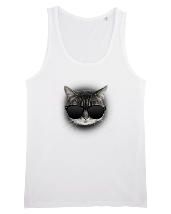 Gangsta cat White