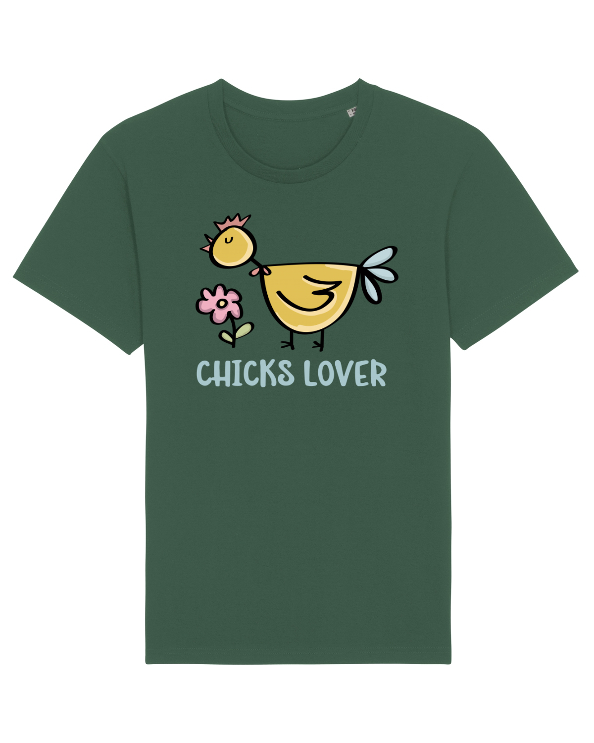 Tricou mânecă scurtă Unisex Rocker Bottle Green