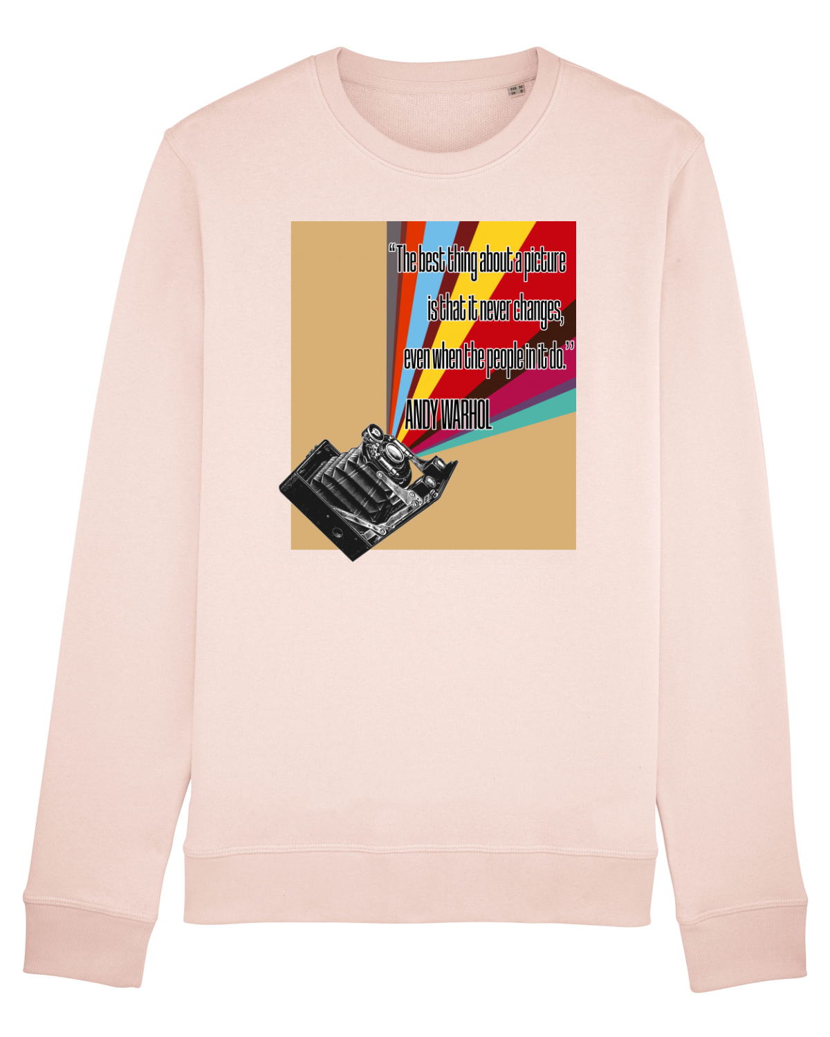 Bluză mânecă lungă Unisex Rise Candy Pink