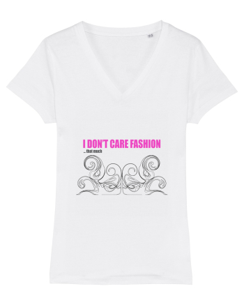 I don't care fashion...that much White