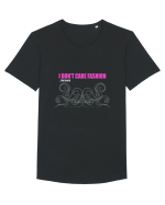 I don't care fashion...that much on white Tricou mânecă scurtă guler larg Bărbat Skater