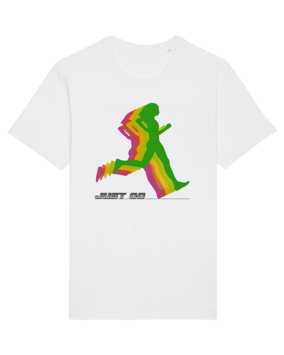 Tricou mânecă scurtă Unisex Rocker White