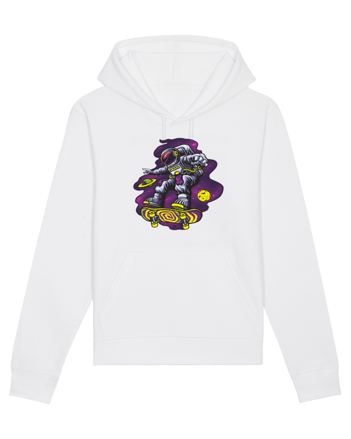 Hanorac Unisex Drummer White