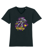 Galaxy Ride Tricou mânecă scurtă guler V Bărbat Presenter