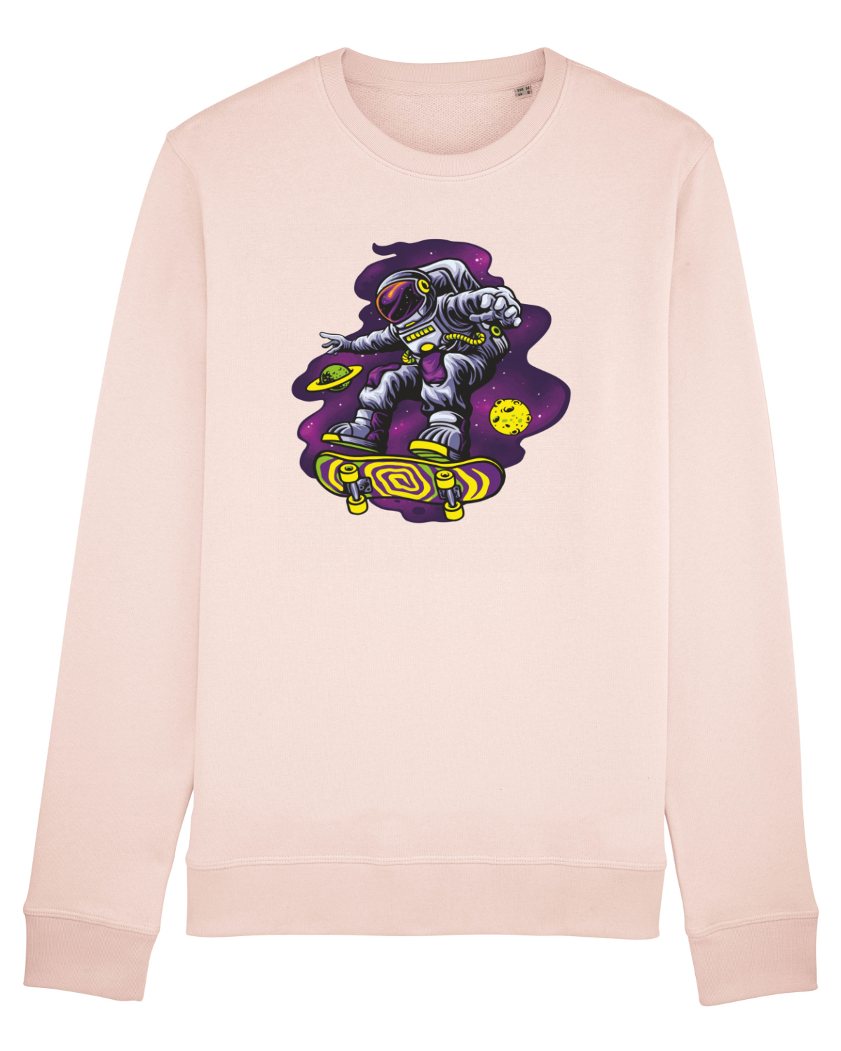 Bluză mânecă lungă Unisex Rise Candy Pink