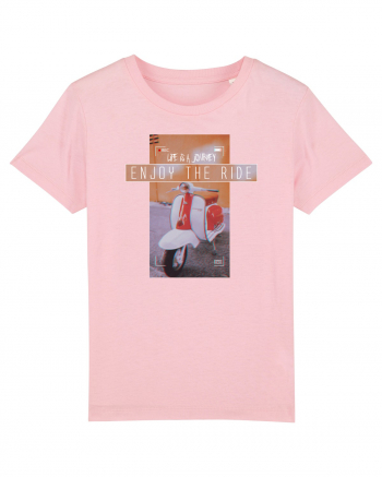 Life Is A Journey Cotton Pink