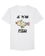 Tricou cu atitudine Tricou mânecă scurtă guler larg Bărbat Skater