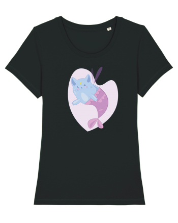 Mermaid Cat Black