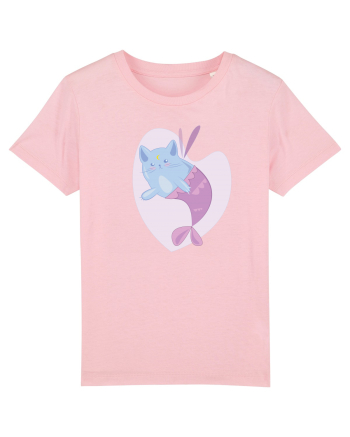 Mermaid Cat Cotton Pink