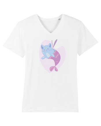 Mermaid Cat White