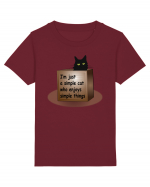 Box Cat Tricou mânecă scurtă  Copii Mini Creator