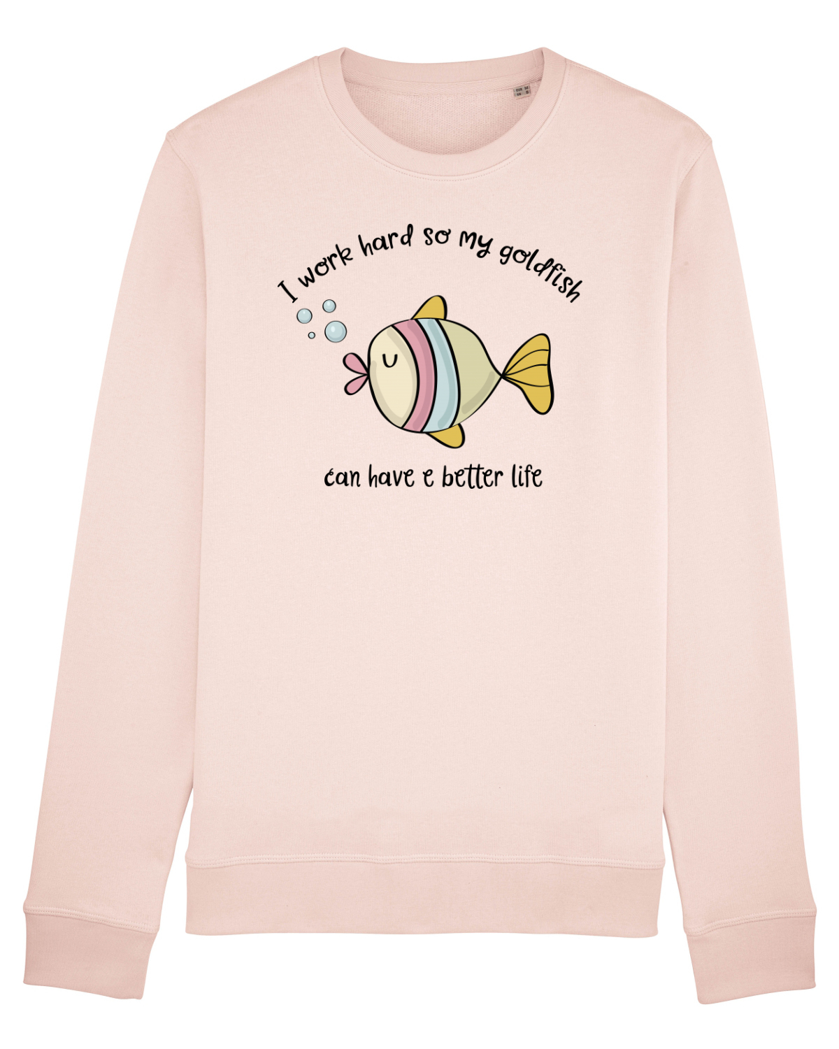 Bluză mânecă lungă Unisex Rise Candy Pink