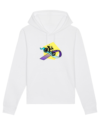 Motorcycle White