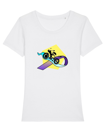 Motorcycle White