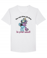 Unicorn  Tricou mânecă scurtă guler larg Bărbat Skater