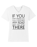 Don't worry  Tricou mânecă scurtă guler V Bărbat Presenter