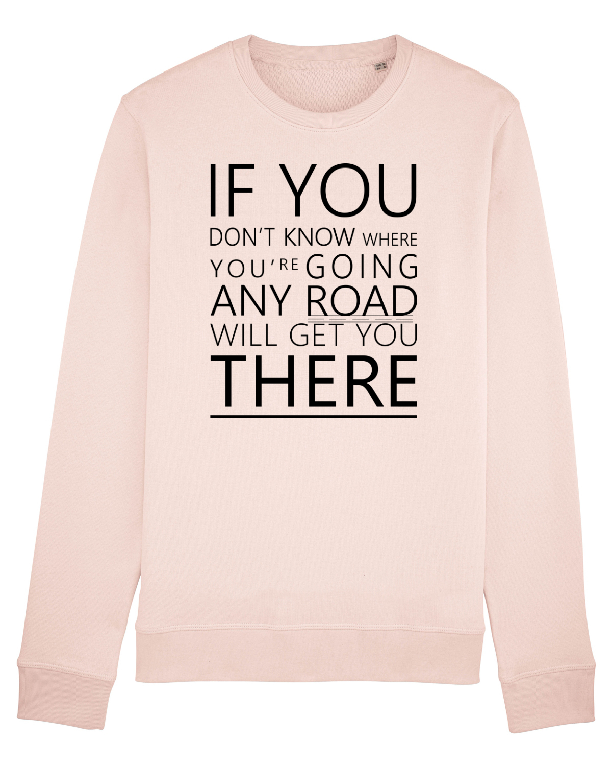 Bluză mânecă lungă Unisex Rise Candy Pink