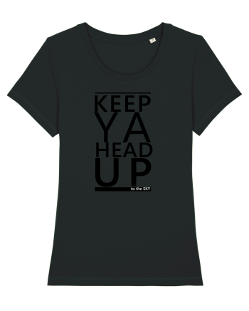 KEEP YA HEAD UP Black