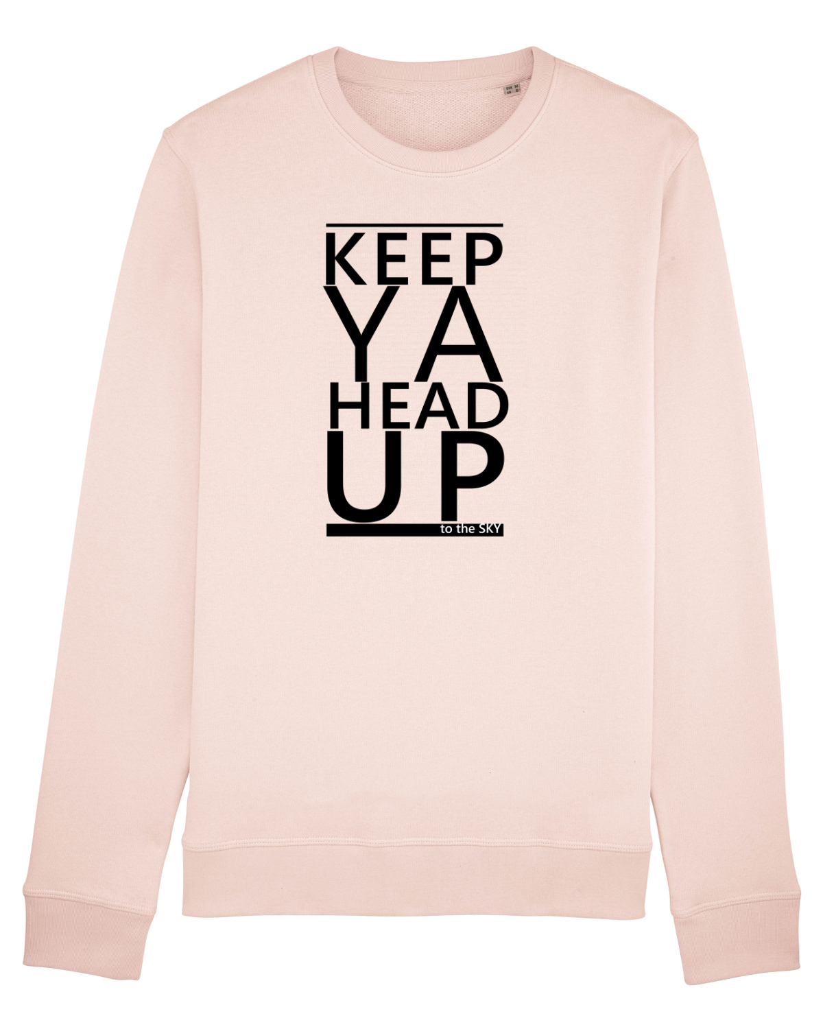 Bluză mânecă lungă Unisex Rise Candy Pink