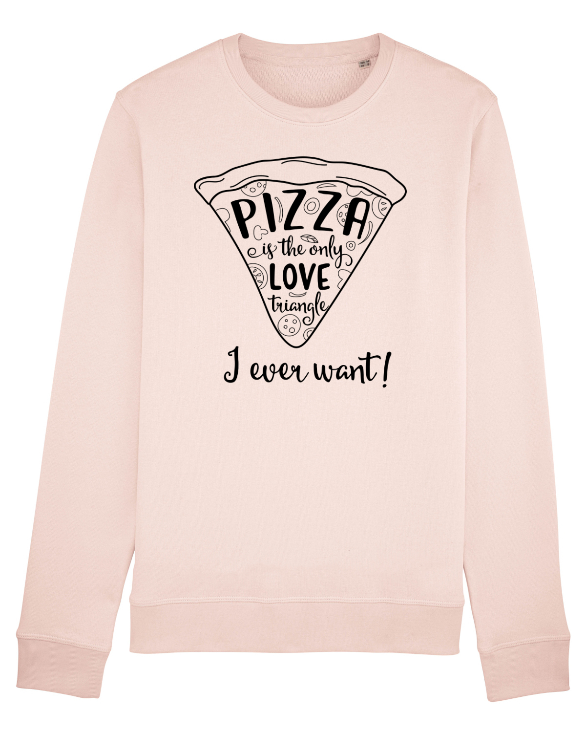 Bluză mânecă lungă Unisex Rise Candy Pink