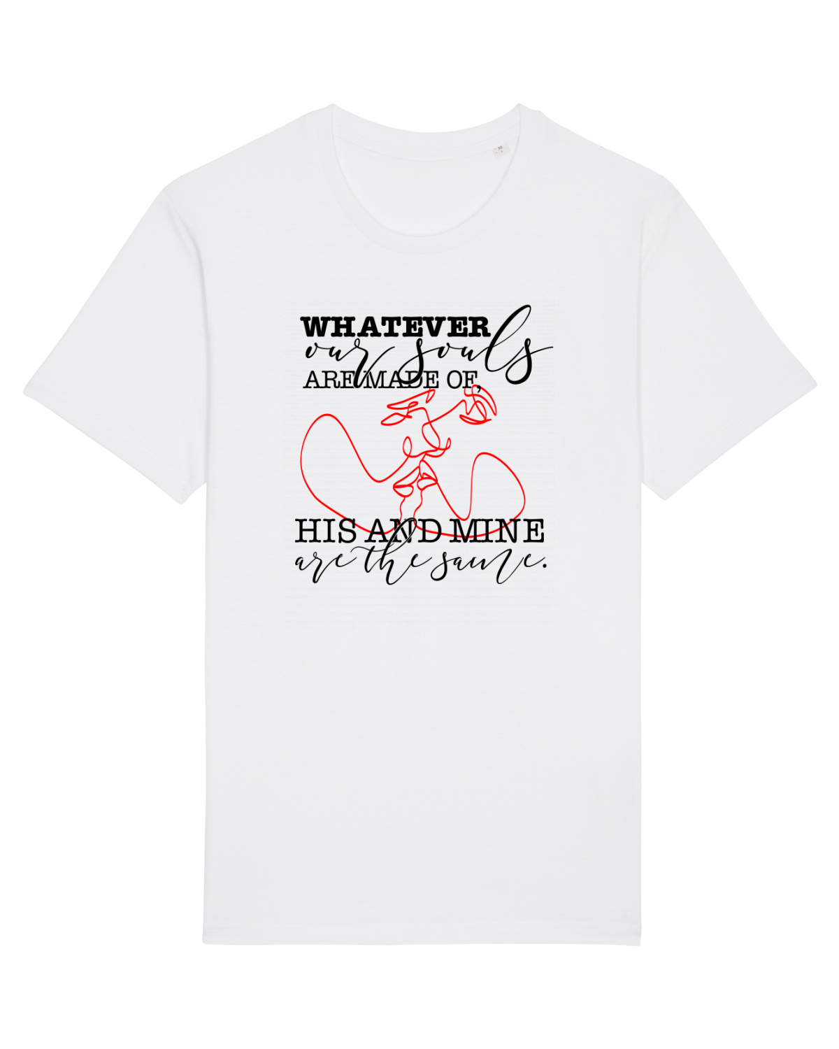 Tricou mânecă scurtă Unisex Rocker White