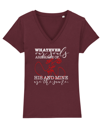 Our Souls are the same Burgundy
