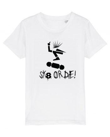 Skate Or Die  White