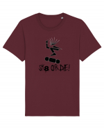 Skate Or Die  Tricou mânecă scurtă Unisex Rocker