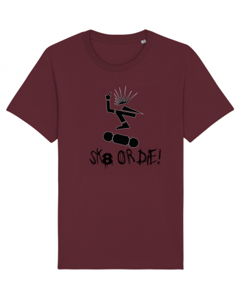 Skate Or Die  Burgundy