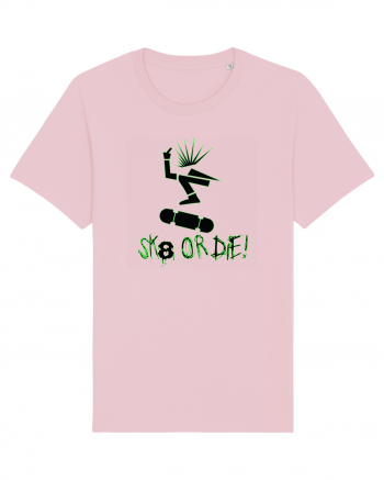 Skate Or Die  Cotton Pink