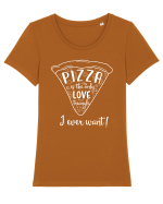 Triunghiul iubirii Tricou mânecă scurtă guler larg fitted Damă Expresser