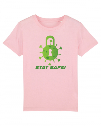 STAY SAFE! Cotton Pink