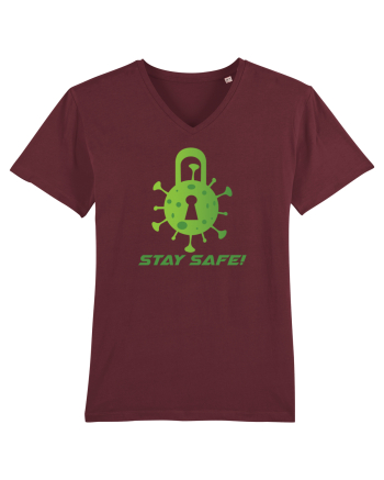 STAY SAFE! Burgundy