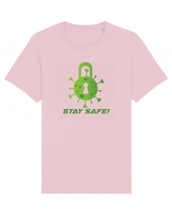 STAY SAFE! Cotton Pink