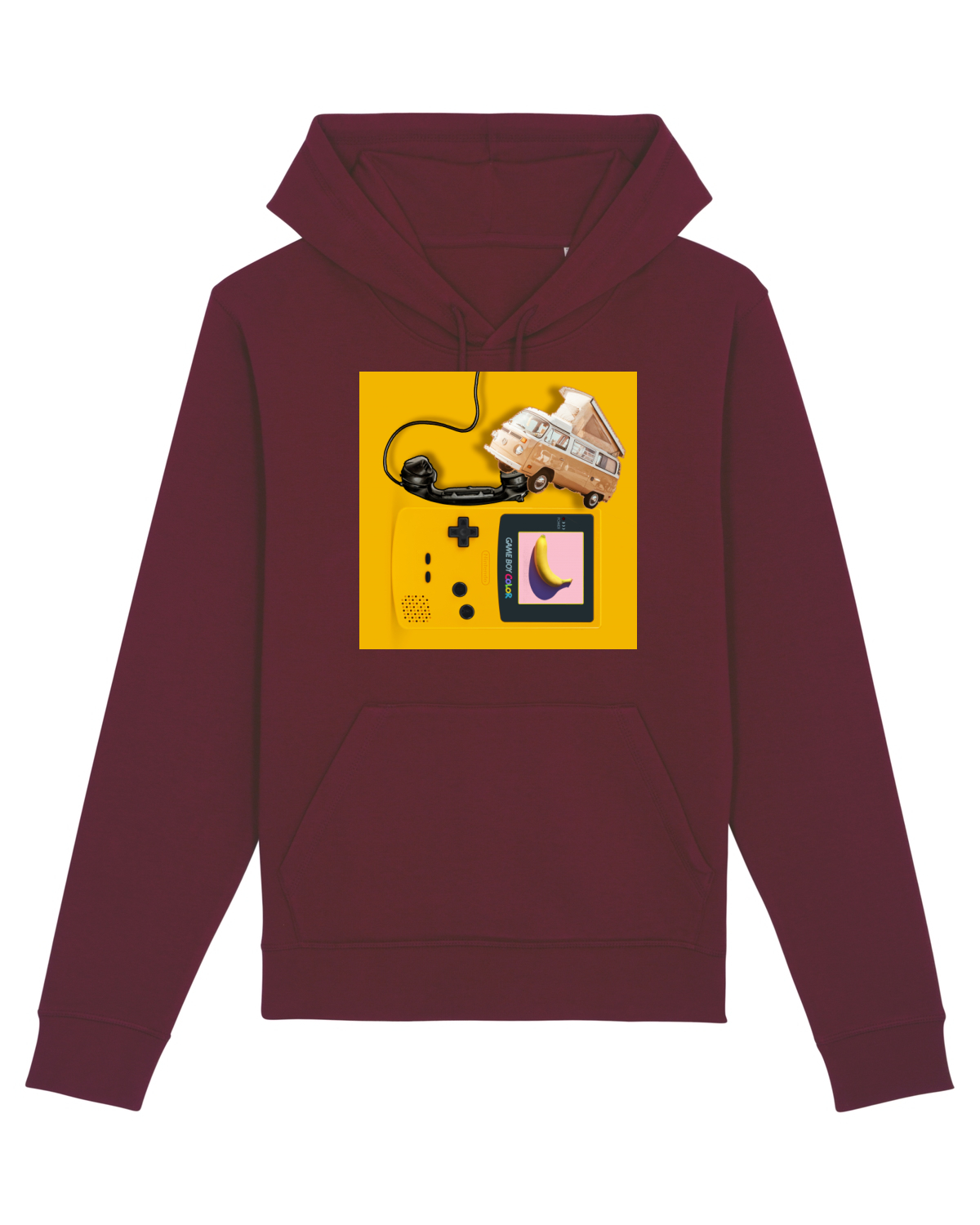 Hanorac Unisex Drummer Burgundy