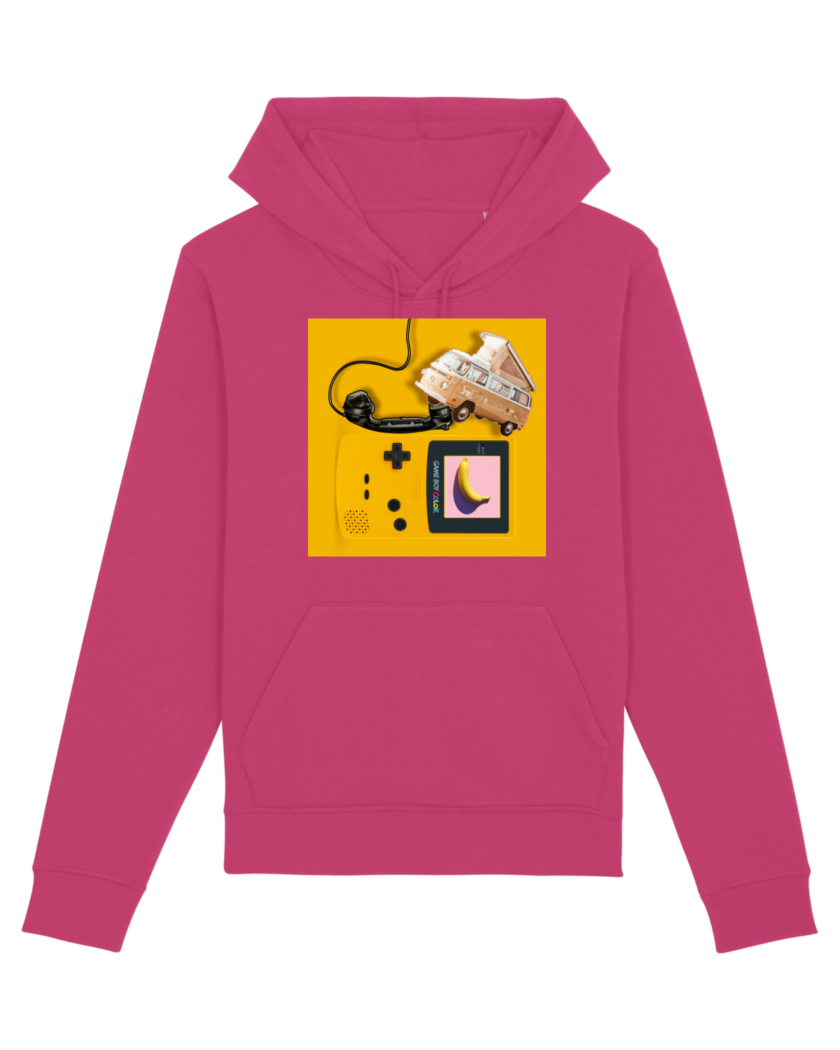 Hanorac Unisex Drummer Raspberry