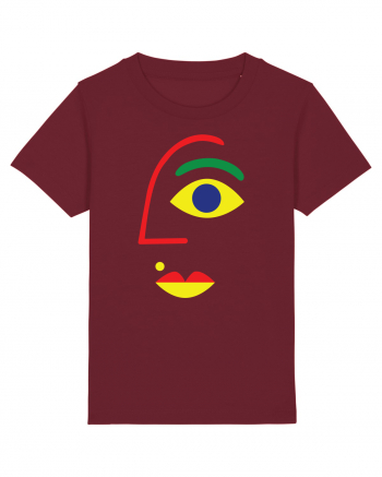 Privire ațintită Burgundy
