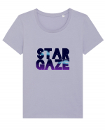 Stargaze Tricou mânecă scurtă guler larg fitted Damă Expresser