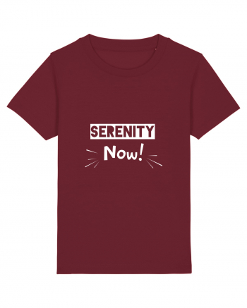 White Serenity Burgundy