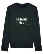 White Serenity Bluză mânecă lungă Unisex Rise