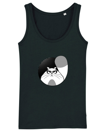 Fluffy CAT Black