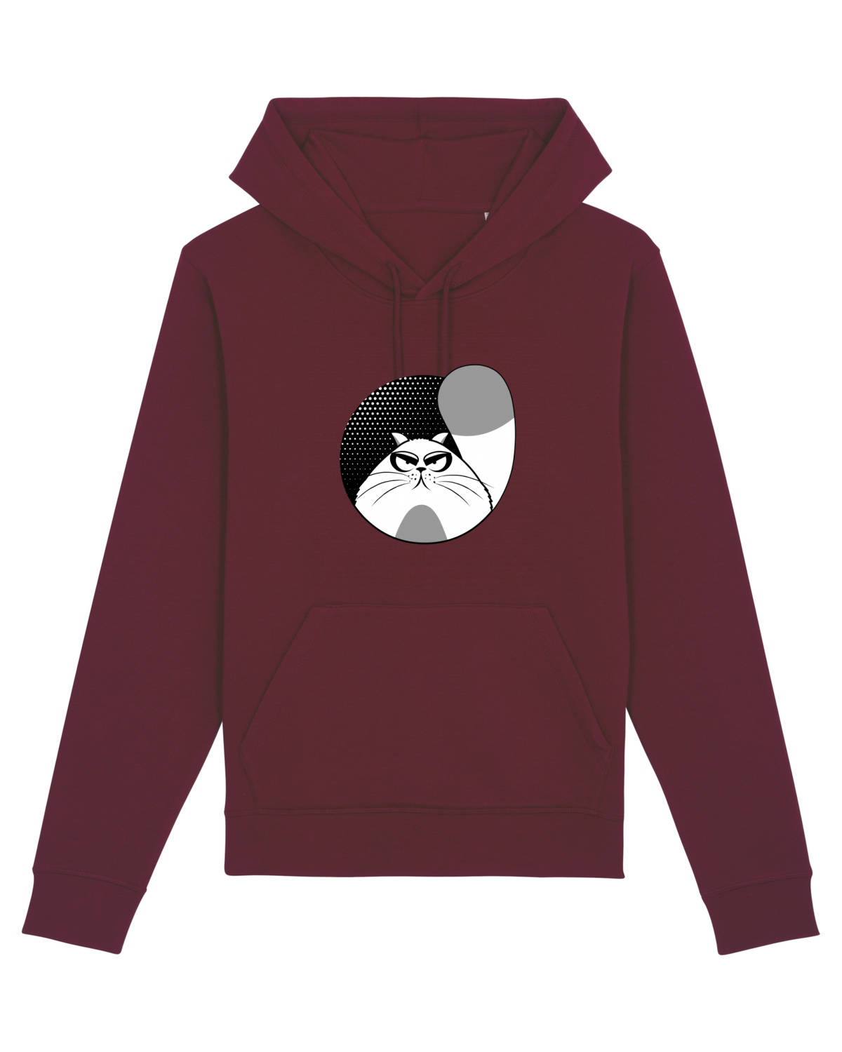 Hanorac Unisex Drummer Burgundy