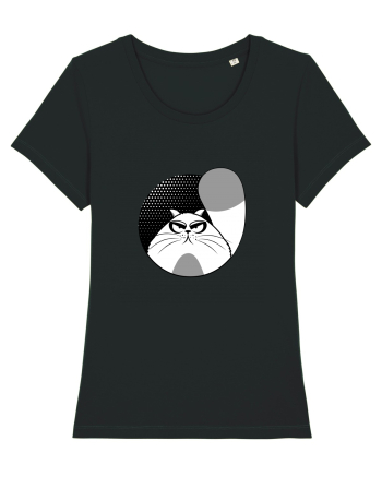 Fluffy CAT Black