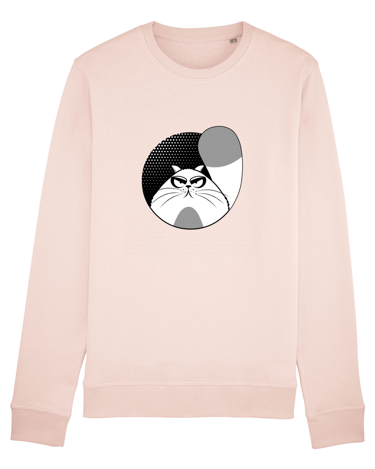 Bluză mânecă lungă Unisex Rise Candy Pink
