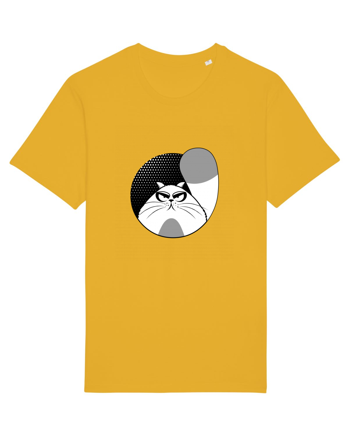 Tricou mânecă scurtă Unisex Rocker Spectra Yellow
