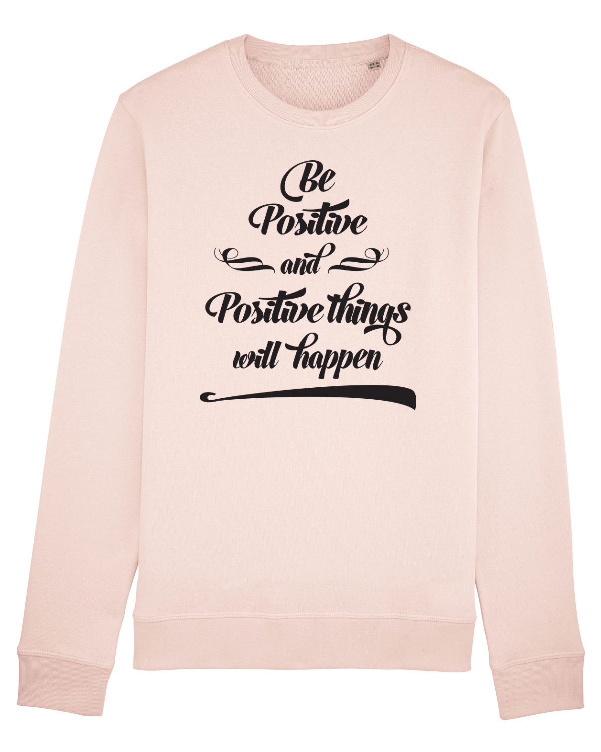 Bluză mânecă lungă Unisex Rise Candy Pink