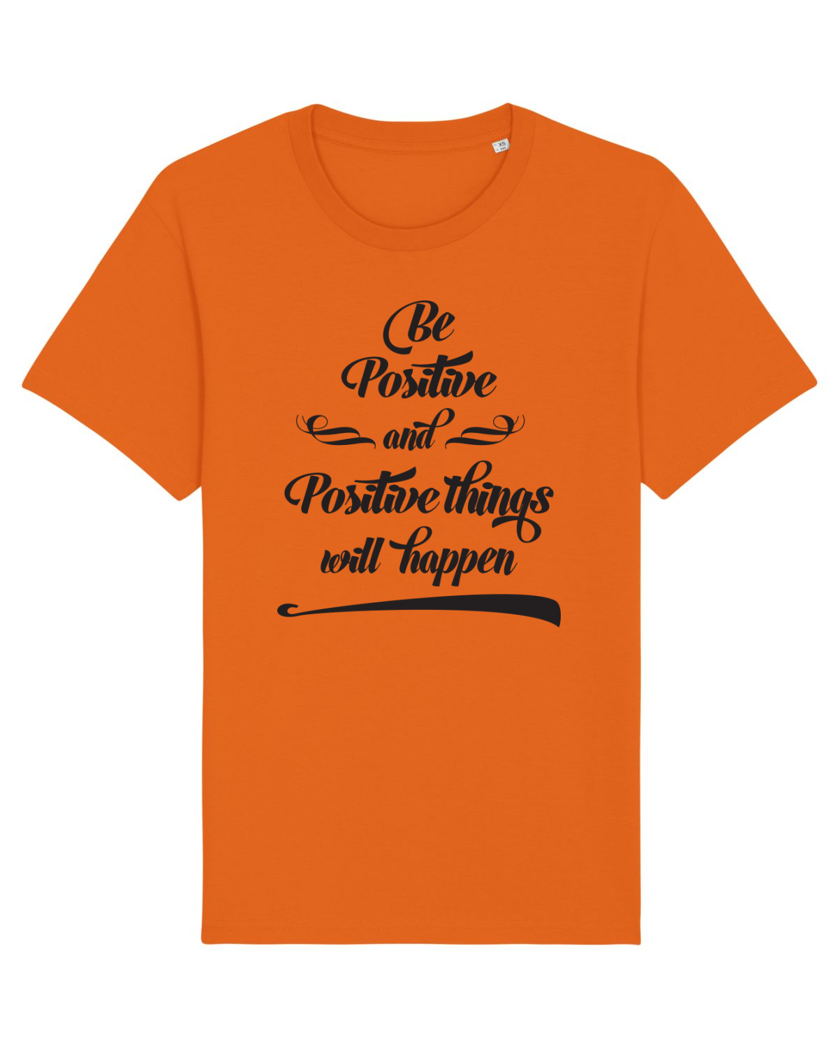 Tricou mânecă scurtă Unisex Rocker Bright Orange