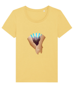 Together Tricou mânecă scurtă guler larg fitted Damă Expresser